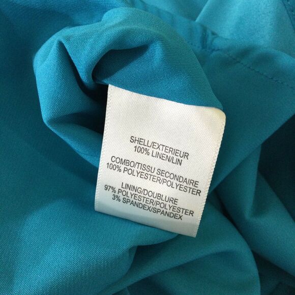 BELLE BADGLEY MISCHKA A-Line Fit & Flare ELLA Linen Dress Size 2 NWT - Picture 9 of 9